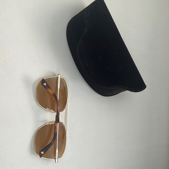 Tom Ford aviator style sunglasses with brown lenses - Picture 2 of 2